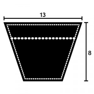 KIILAHIHNA LG 13X1321MM LA KEVLAR