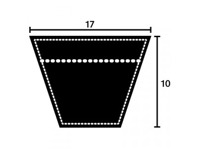 KIILAHIHNA LG 17X813MM LA KEVLAR